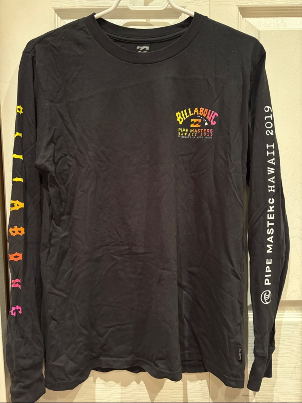 Billabong Pipe Masters Black Long Sleeve Tee